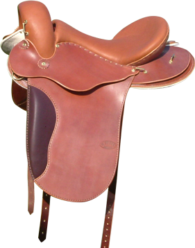 GLOBE RUNNER coloris noisette selle equitation hugues petel